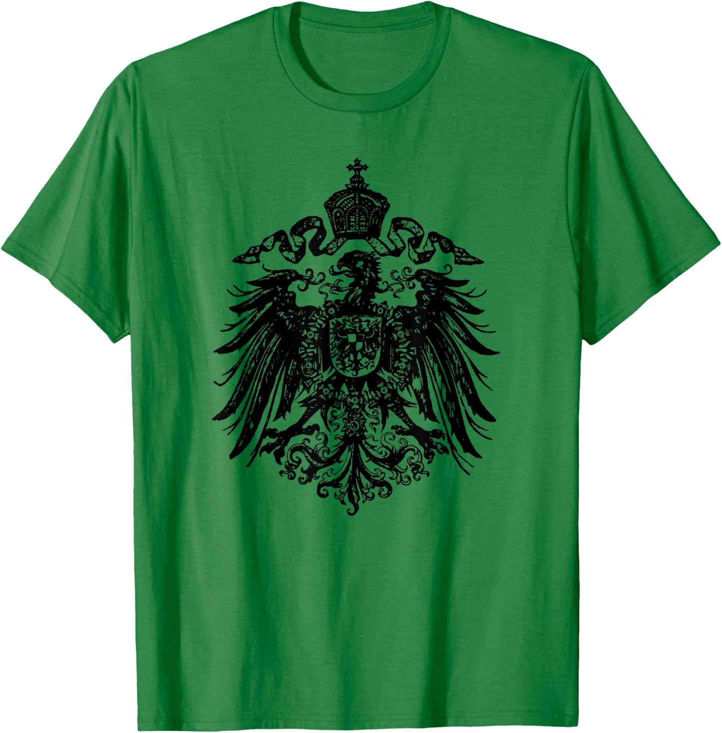 German Imperial Eagle T-Shirt - T-Shirt | Irish Green
