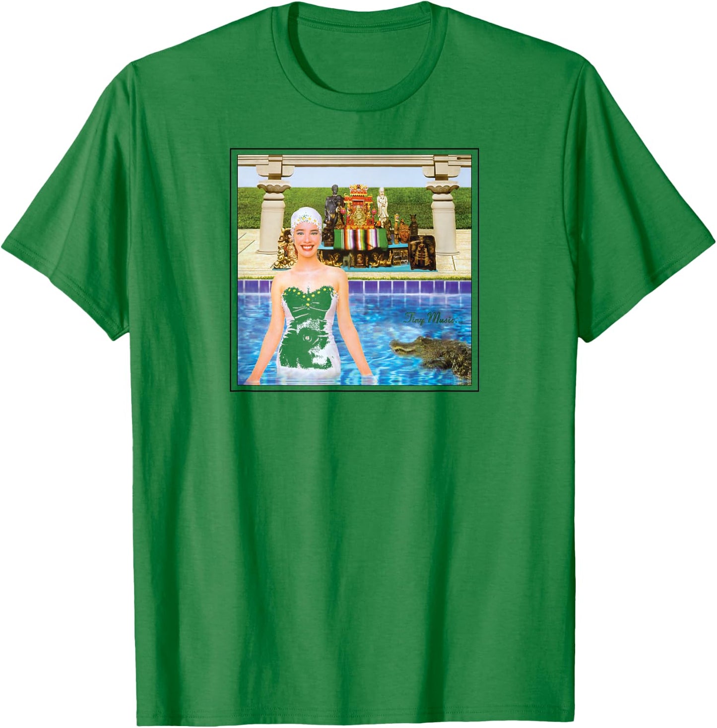Stone Temple Pilots – Tiny Music Album T-Shirt - T-Shirt | Irish Green