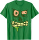 Green Zombie Monster Face Scary Spooky Halloween Boys Kids T-Shirt - T-Shirt | Irish Green