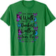 Christian Bible Verse Quote Butterfly Psalm 23:4 T-Shirt - T-Shirt | Irish Green