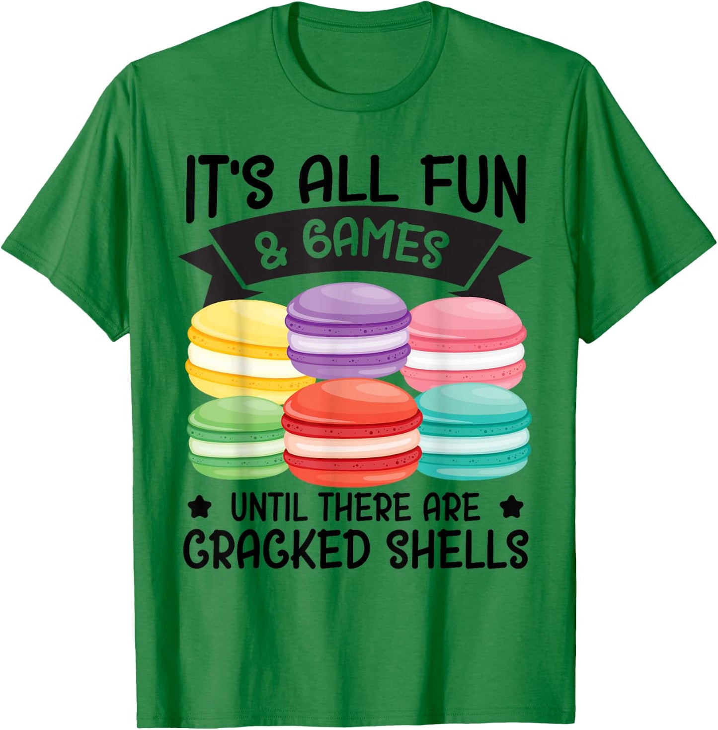 Macaron Baking Design for a Macaron lover T-Shirt - T-Shirt | Irish Green