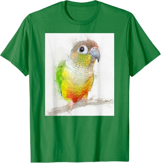 Pineapple Conure Beautiful Bird Gift T-Shirt - T-Shirt | Irish Green