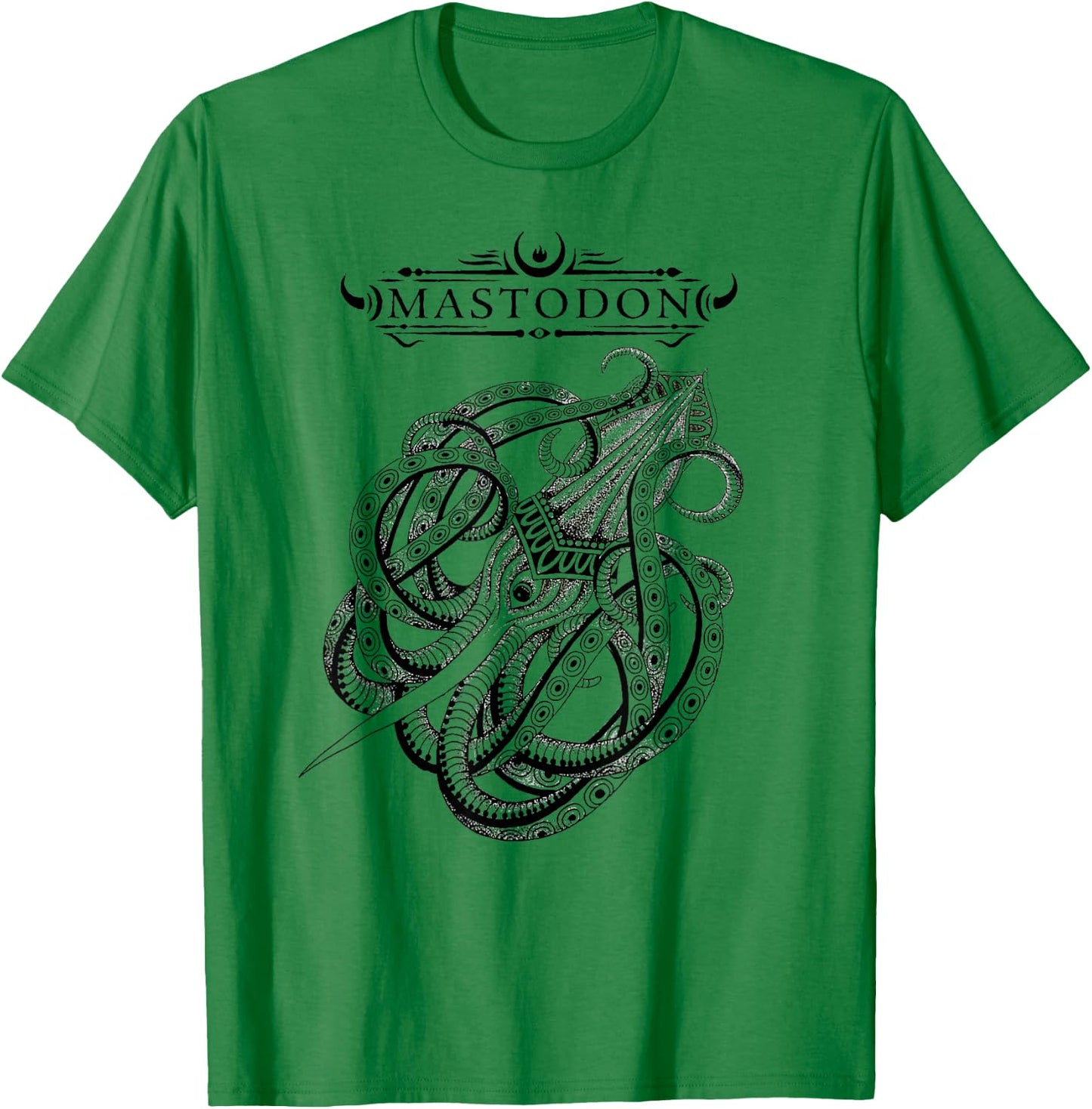 Mastodon – Kraken T-Shirt - T-Shirt | Irish Green