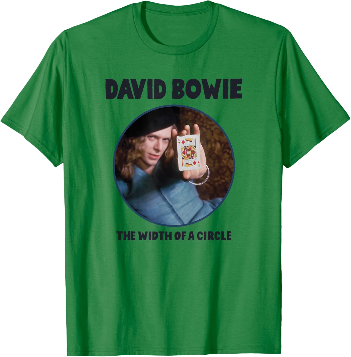 David Bowie - King of Diamonds T-Shirt - T-Shirt | Irish Green