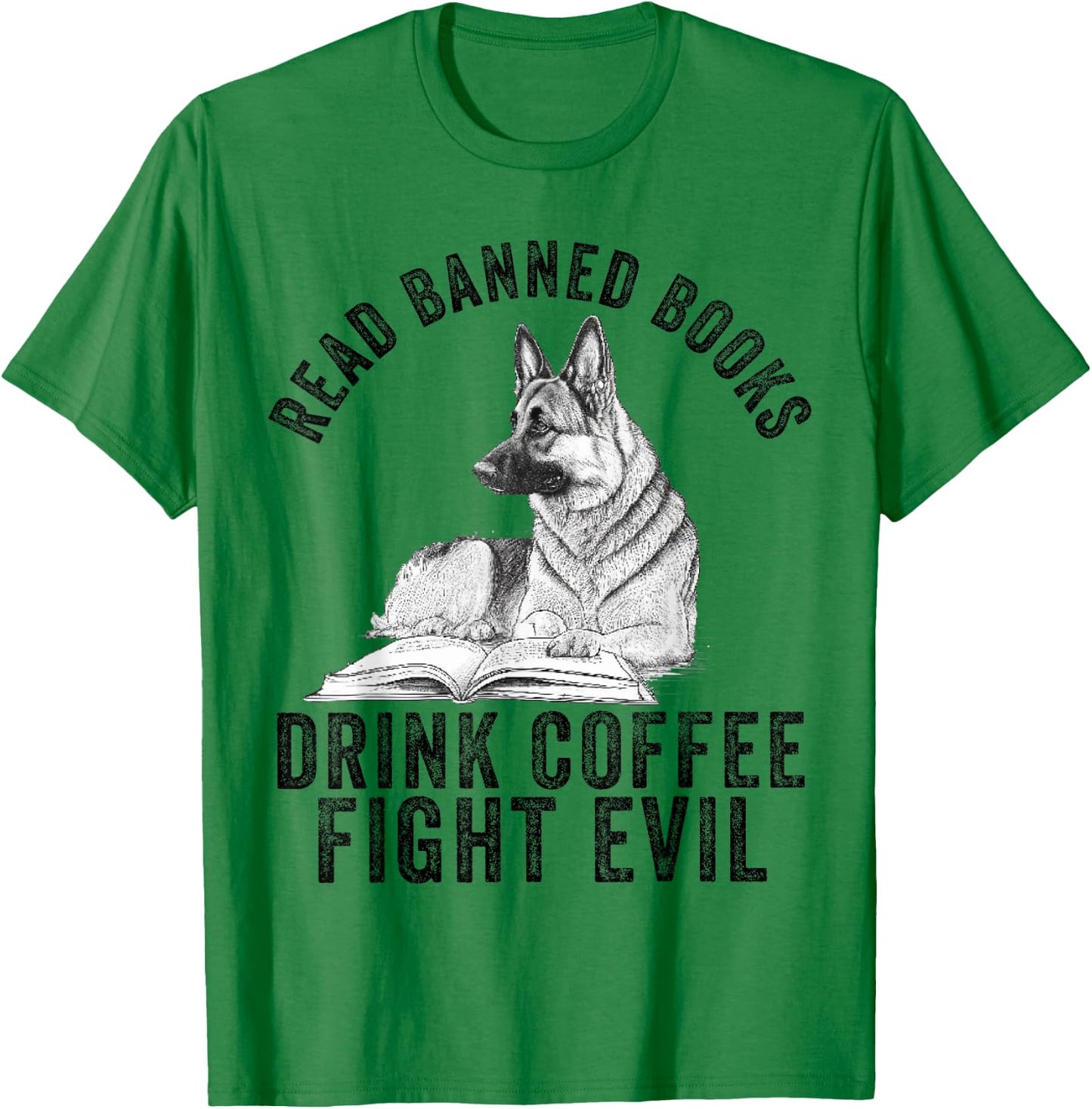 I Read Banned Books Lover BookWorm Love Banned Books T-Shirt - T-Shirt | Irish Green