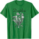 Dandelion Vintage Botanical Illustration with Definition T-Shirt - T-Shirt | Irish Green
