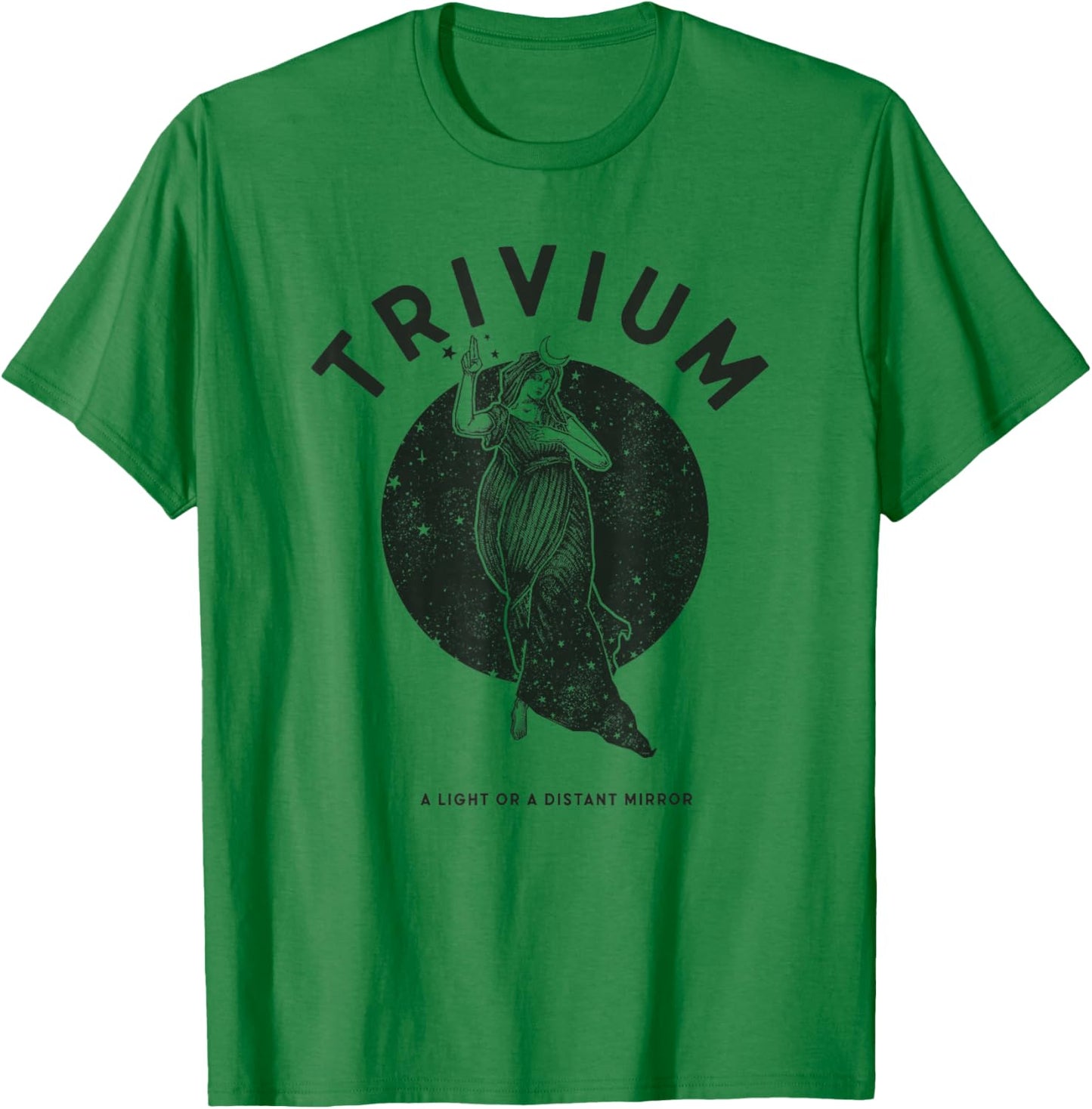 Trivium Moon Goddess T-Shirt - T-Shirt | Irish Green