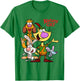 Nature Cat and Friends T-Shirt - T-Shirt | Irish Green