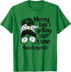 Housekeeper Life Messy Bun Cleaning Housekeeping Small T-Shirt - T-Shirt | Irish Green