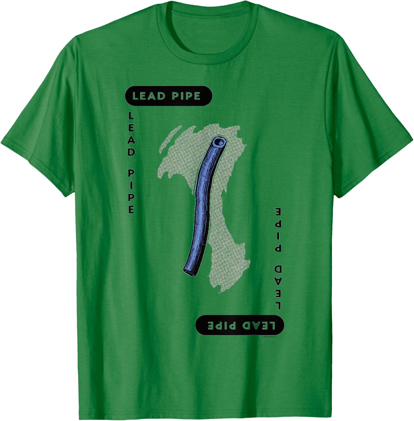 Clue Lead Pipe Playing Card Halloween Costume T-Shirt - T-Shirt | Irish Green