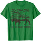 Do Not Pet The Fluffy Cows, Bison Vintage T-Shirt - T-Shirt | Irish Green