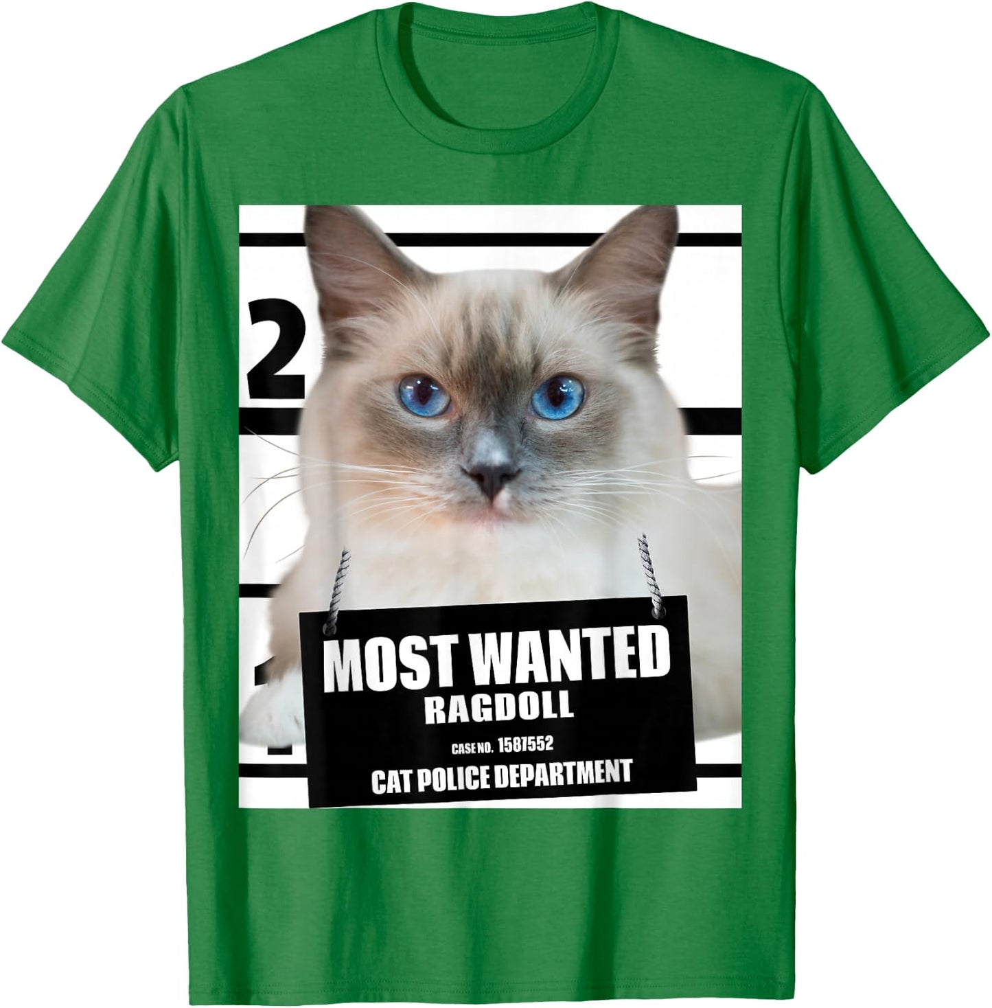 Most Wanted Ragdoll - Rag Doll Cat Shirts Women Kids T-Shirt - T-Shirt | Irish Green