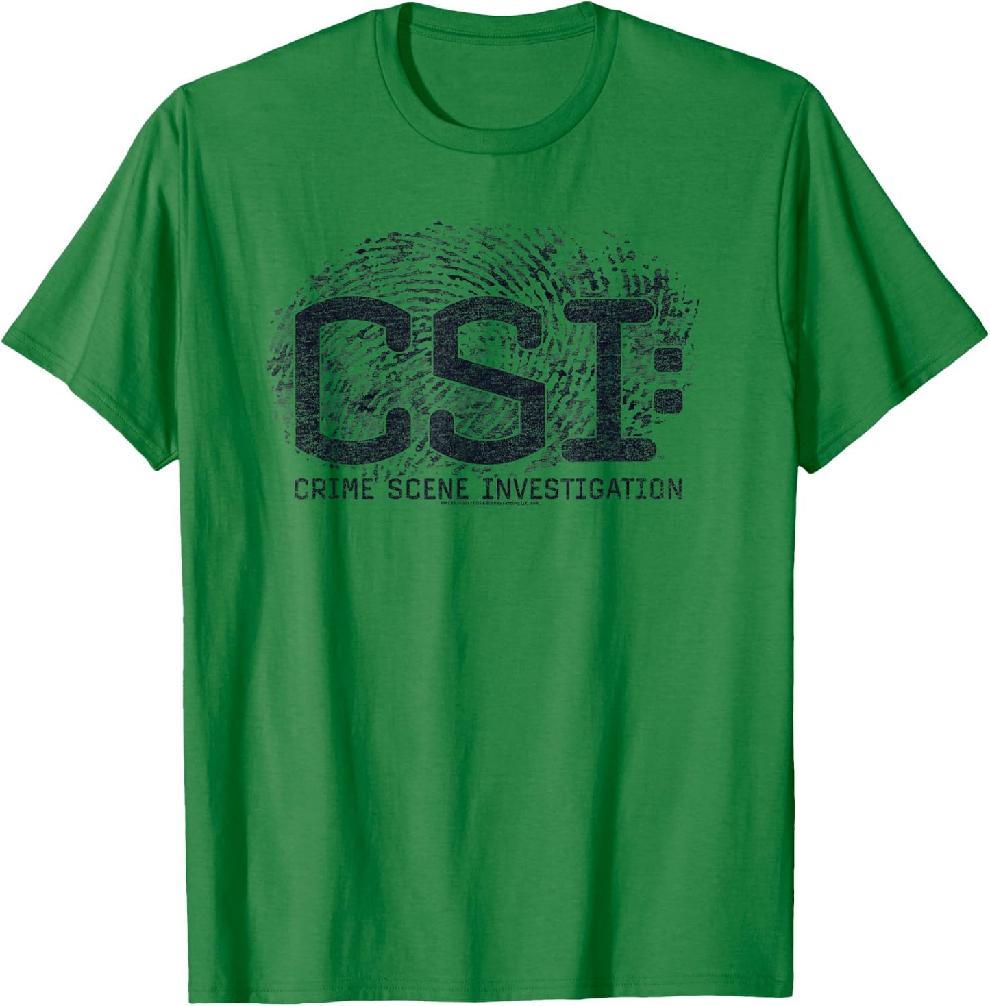 CSI Distressed Logo T-Shirt - T-Shirt | Irish Green