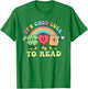 Its Good Luck To Read St Patrick's Rainbow Librarian Bookish T-Shirt - T-Shirt | Irish Green