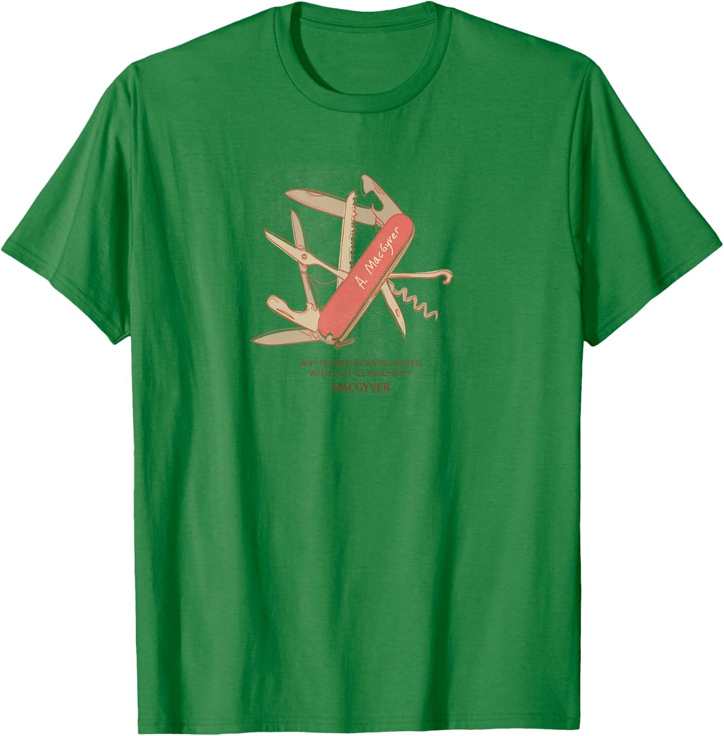 MacGyver Original Series Multi Device T-Shirt - T-Shirt | Irish Green