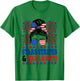 Stars Stripes and Equal Rights 4th of July Women's Rights T-Shirt - T-Shirt | Irish Green