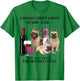 A Woman Cannot Survive On Wine Alone Frenchie Lovers T-Shirt - T-Shirt | Irish Green
