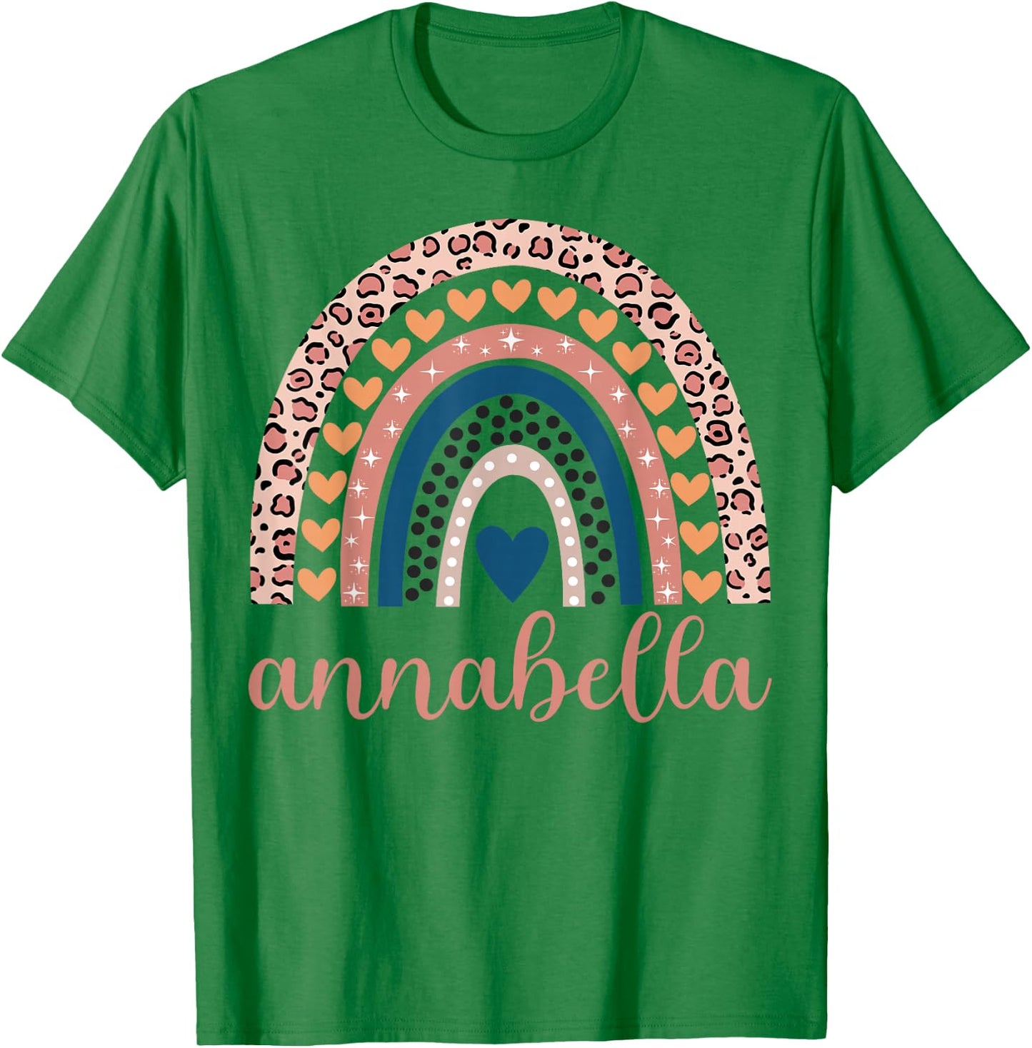 Annabella Annabella Name Birthday Shirt Gift T-Shirt - T-Shirt | Irish Green