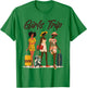 Black Women Girls Trip Afro Queen Melanin African American T-Shirt - T-Shirt | Irish Green