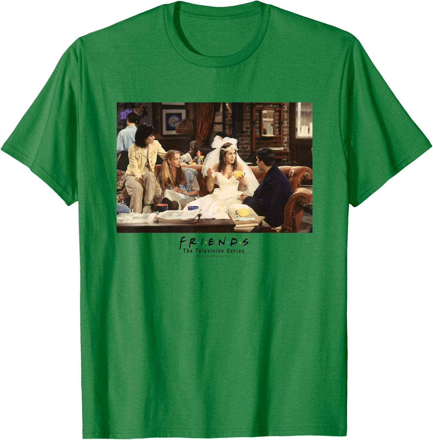 Friends Runaway Bride T-Shirt - T-Shirt | Irish Green