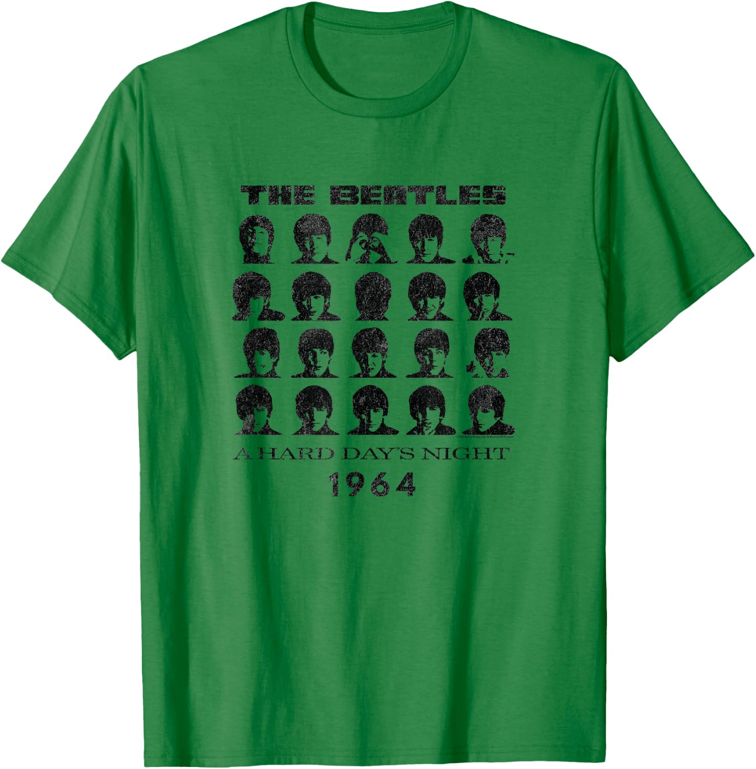The Beatles - Hard Days Night 1964 T-Shirt - T-Shirt | Irish Green