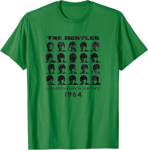 The Beatles - Hard Days Night 1964 T-Shirt - T-Shirt | Irish Green