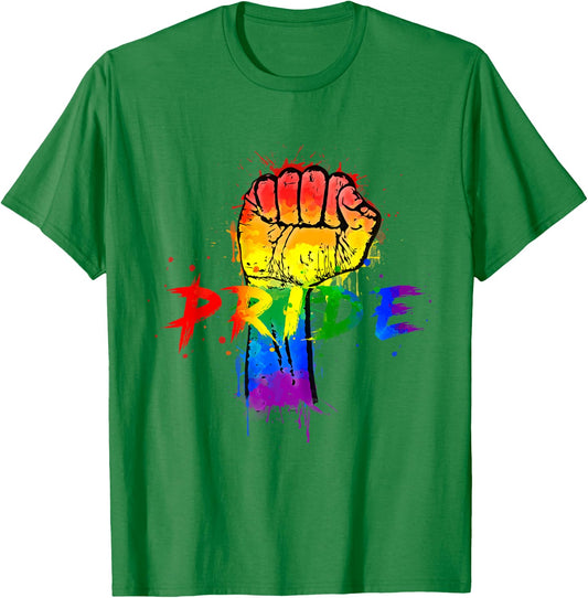 Gay Pride LGBT for Gays Lesbian Trans Pride Month T-Shirt - T-Shirt | Irish Green