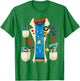 Nuclear Scientist Lab Coat Funny Nerdy Halloween Costume T-Shirt - T-Shirt | Irish Green
