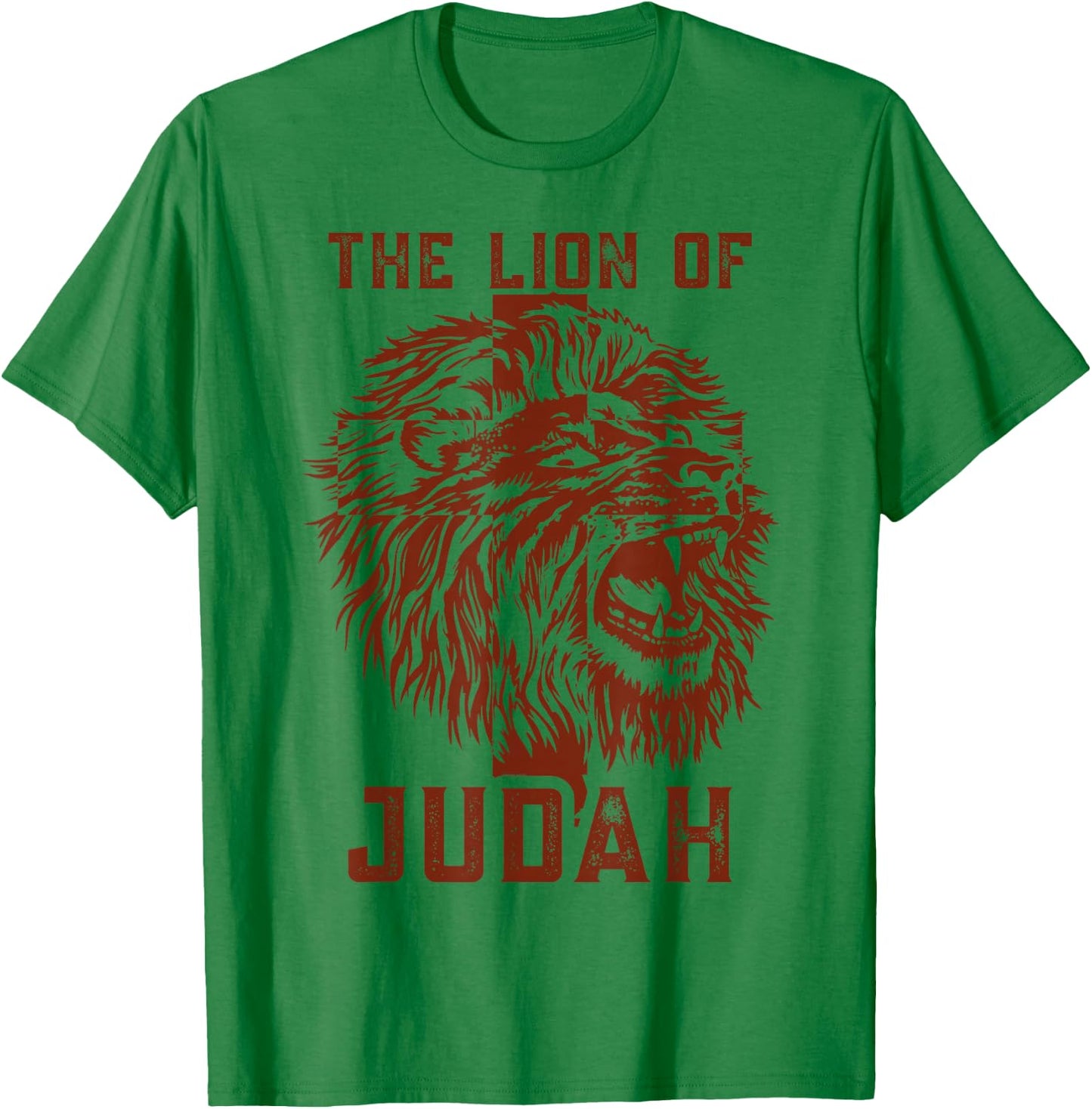 Jesus is The Lion of Judah from Genesis to Revelation T-Shirt - T-Shirt | Irish Green