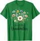 Blessed Grandmother Cute Floral Women For Nana Mother's Day T-Shirt - T-Shirt | Irish Green