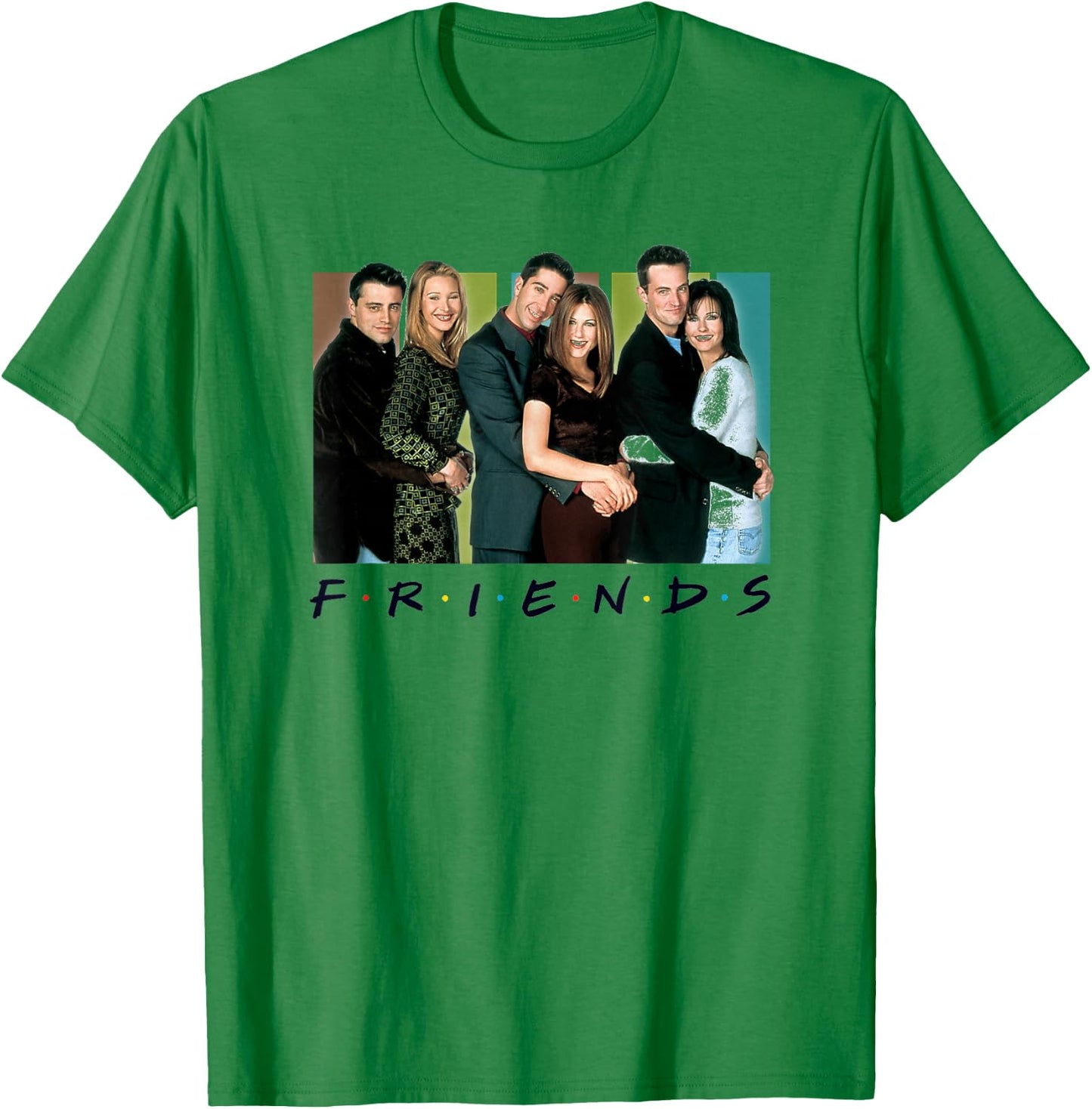 Friends Cast Logo T-Shirt - T-Shirt | Irish Green