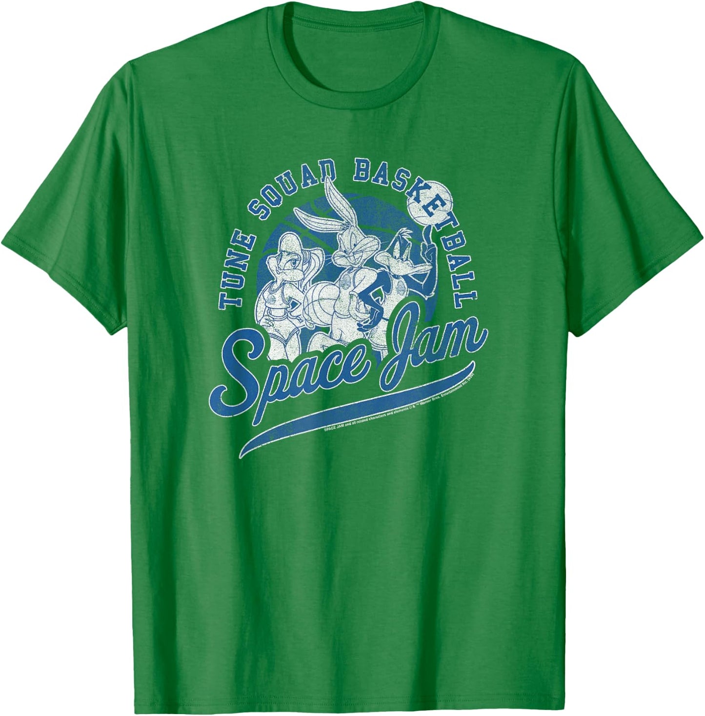 Space Jam Classic Tune Squad Basketball Collegiate T-Shirt - T-Shirt | Irish Green