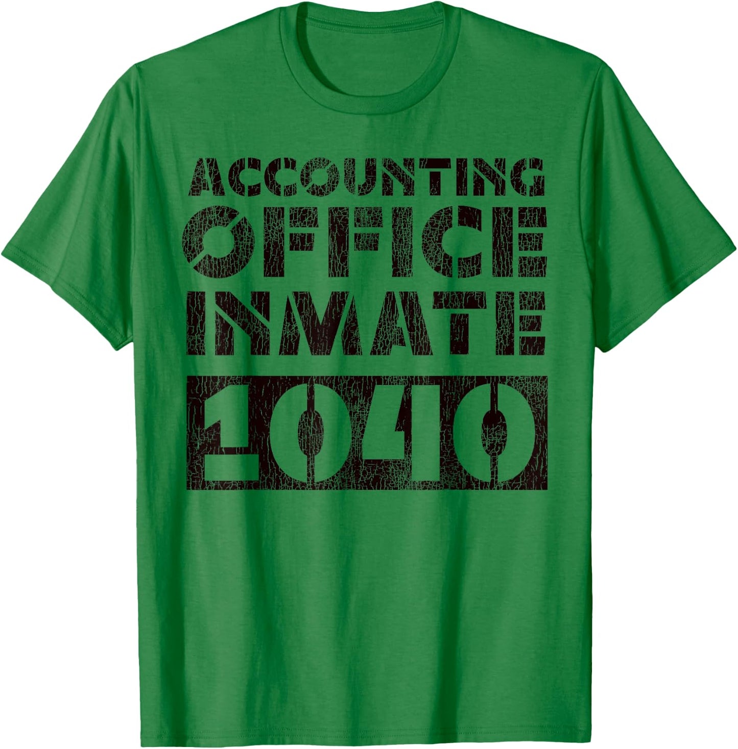 Accountant Bookkeeper Accounting Prison Jail Halloween T-Shirt - T-Shirt | Irish Green