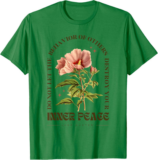 Jane Austen Sense and Sensibility Bookish Bookworm Novel T-Shirt - T-Shirt | Irish Green