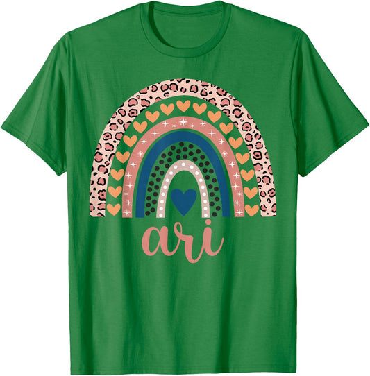 Ari Ari Name Birthday Shirt Gift T-Shirt - T-Shirt | Irish Green