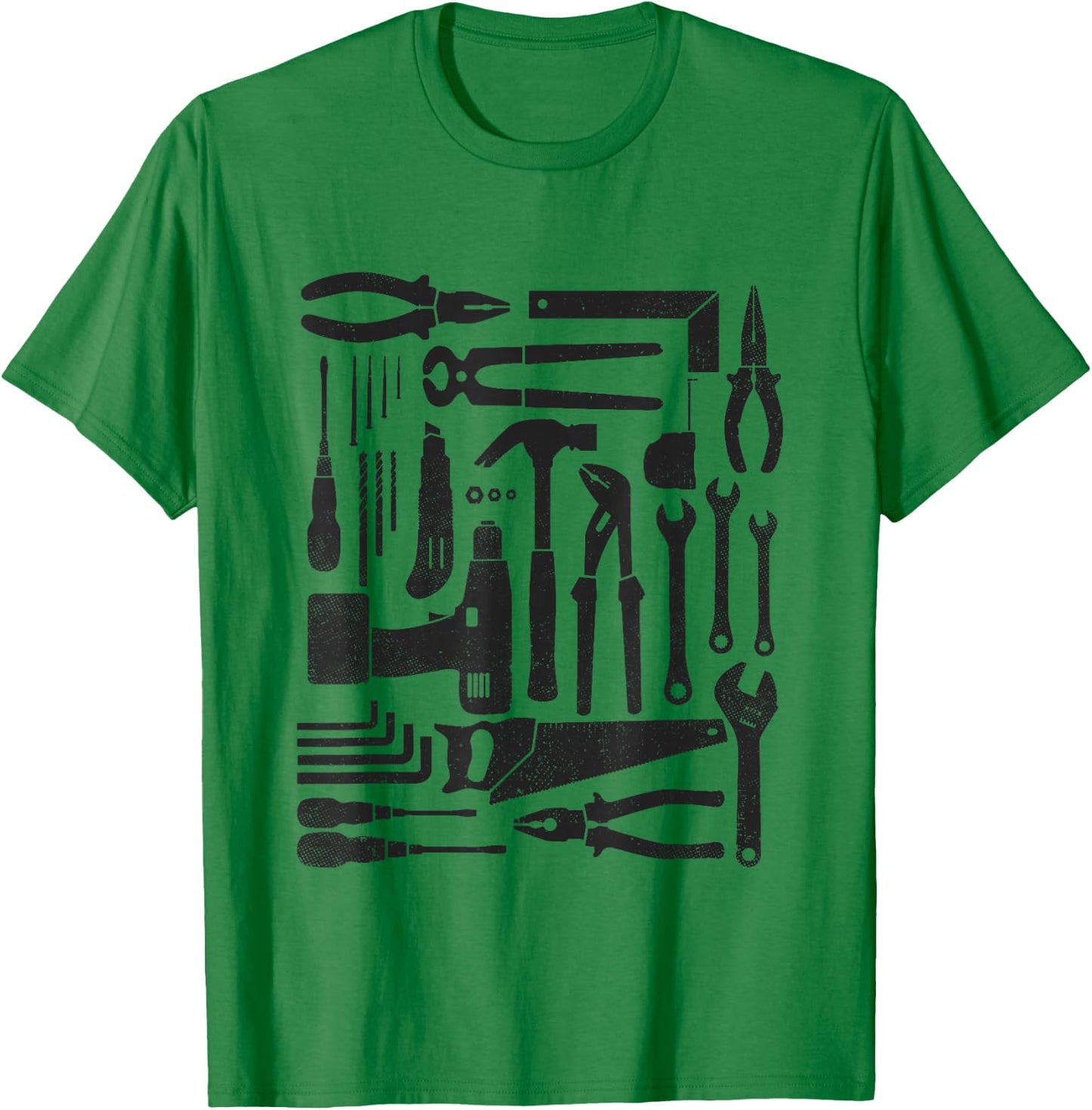 Craftsmen Hardware Tools Set Mechanic Engineer Handyman T-Shirt - T-Shirt | Irish Green
