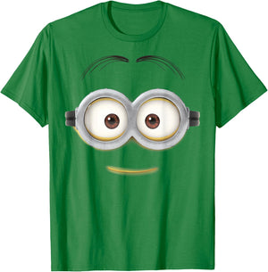 Despicable Me Minions Dave Small Smile Graphic T-Shirt - T-Shirt | Irish Green