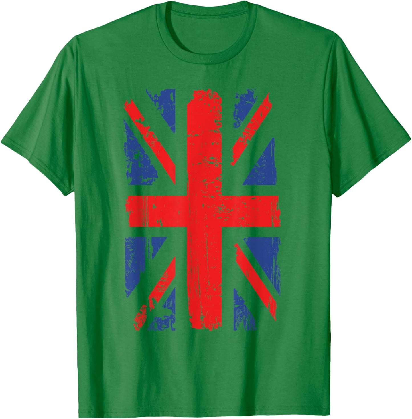 Union Jack Idea kids & Britain Expats From United Kingdom T-Shirt - T-Shirt | Irish Green