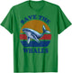 Funny Save The Whales for Environmentalist Ocean Lovers T-Shirt - T-Shirt | Irish Green