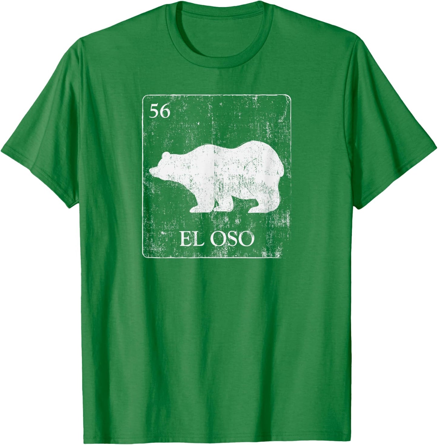 El Oso Spanish bear graphic T-Shirt - T-Shirt | Irish Green