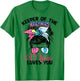 Keeper Of The Gender Pink or Blue Mimi Loves You Messy Bun T-Shirt - T-Shirt | Irish Green