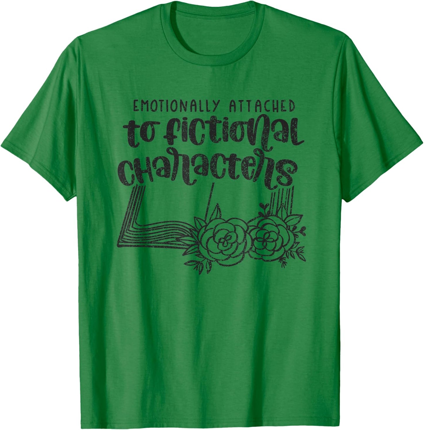 Emotional Reader Book Lover Saying Librarian Literature Gift T-Shirt - T-Shirt | Irish Green