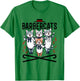 Barbershop Quartet Cats Singing Harmony Singer T-Shirt - T-Shirt | Irish Green