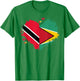 Trinidad & Guyana Flag Outfit Idea for Kids Guyanese Roots T-Shirt - T-Shirt | Irish Green
