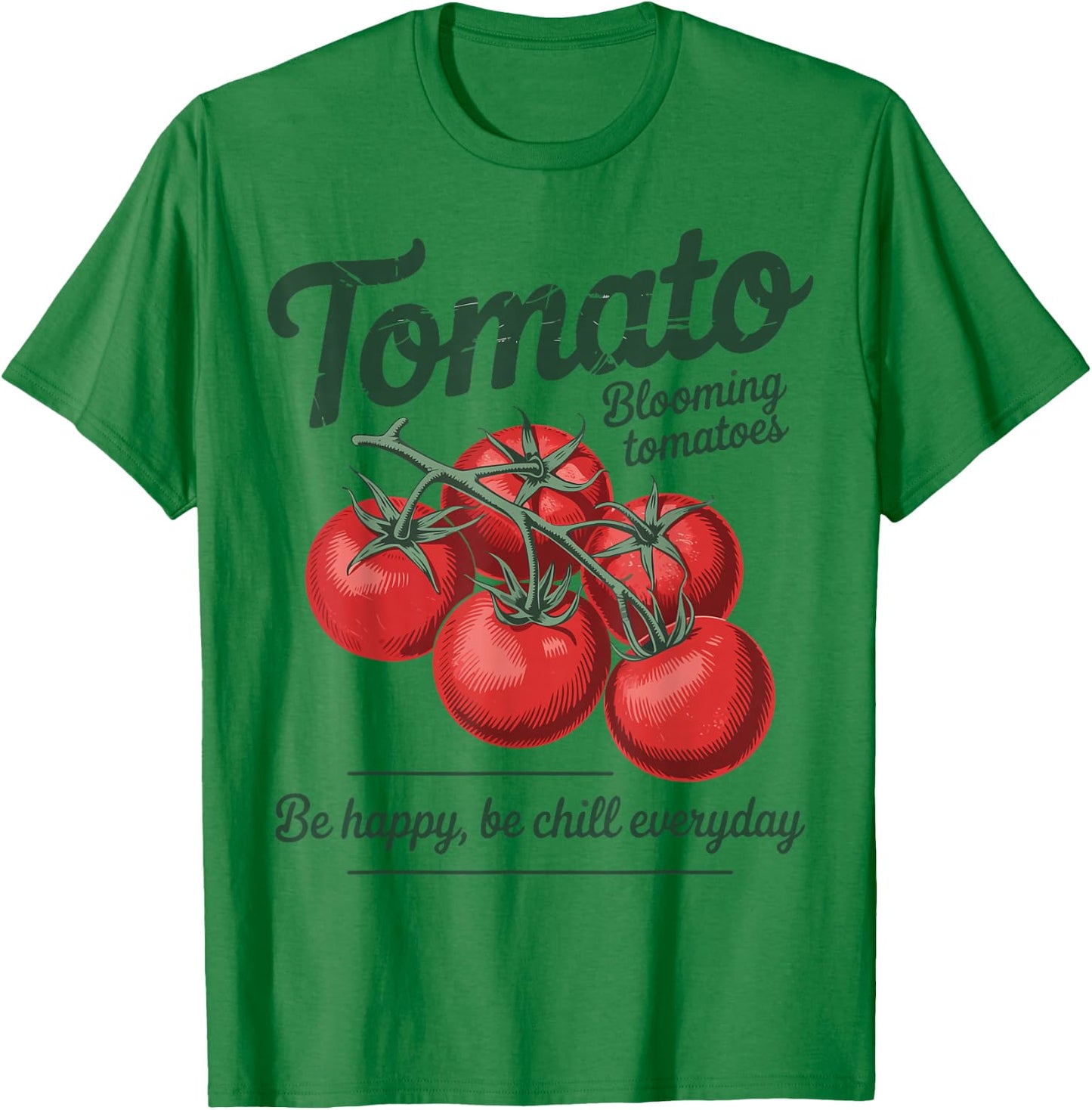 Graphic Tomato Gardener T-Shirt - T-Shirt | Irish Green