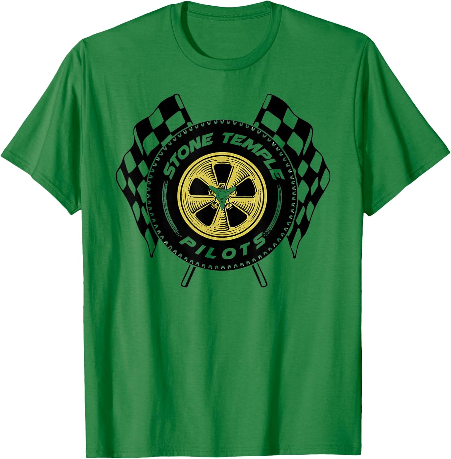 Stone Temple Pilots – Tyre T-Shirt - T-Shirt | Irish Green