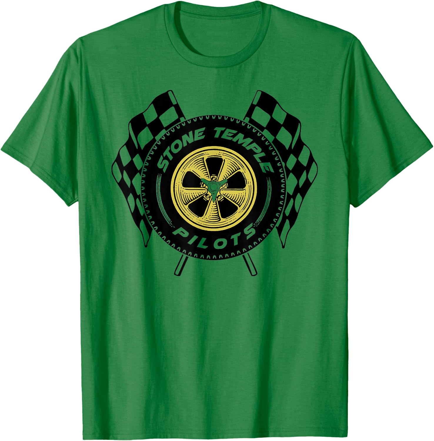Stone Temple Pilots – Tyre T-Shirt - T-Shirt | Irish Green