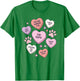 My Dog Is My Valentine Conversation Hearts Galentines Day T-Shirt - T-Shirt | Irish Green
