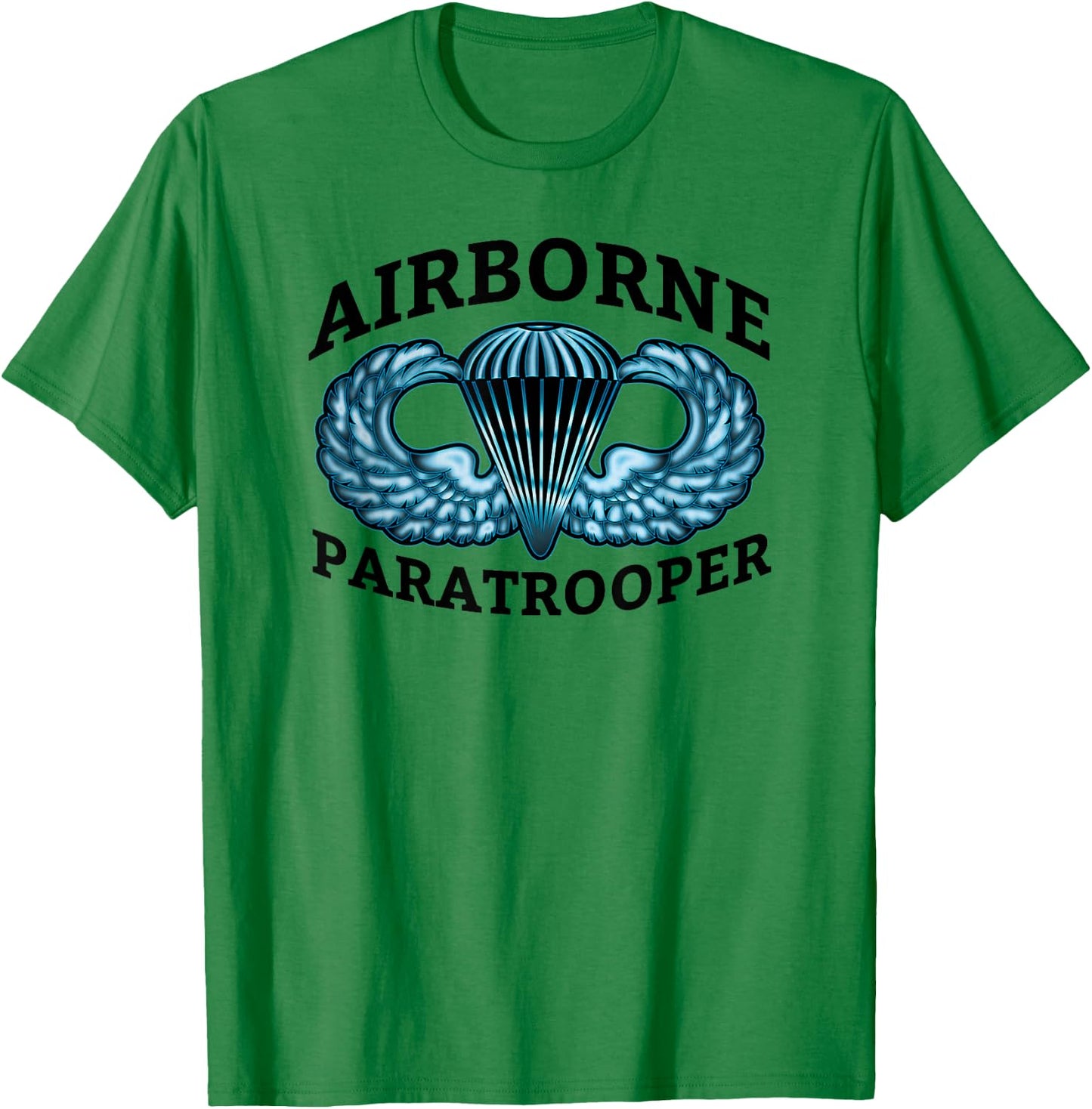 Airborne Paratrooper T-Shirt - T-Shirt | Irish Green
