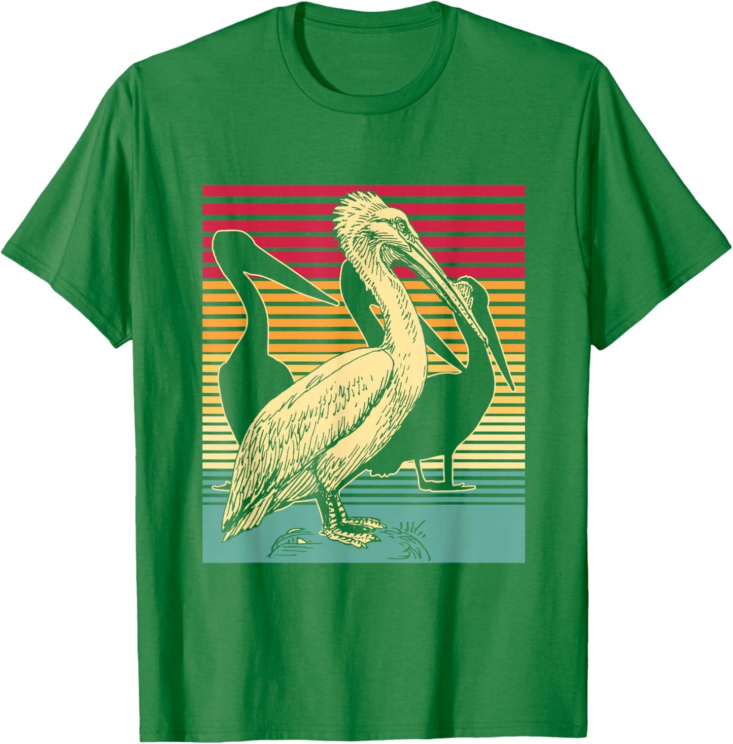 Animal Groomer Gift Pelican Bird T-Shirt - T-Shirt | Irish Green